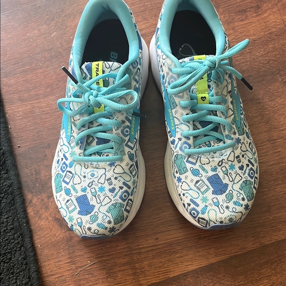 Blue Patterned Women’s Shoes